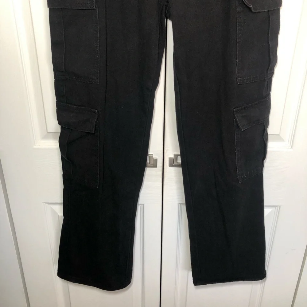Black Cargo Pants Size 29L